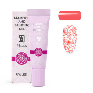 Gel Moyra pentru stampile Nr. 16 Vivid Coral