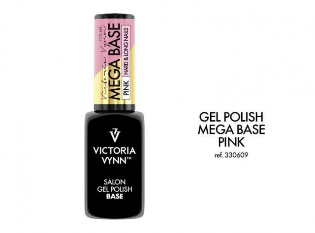 Mega Base - Pink Victoria Vynn 8 ml (Rubber Base) Mega Base - Pink Victoria Vynn 8 ml (Rubber Base)