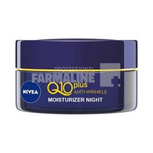Nivea 81289 Q10 Plus Crema de noapte anti-rid 50 ml