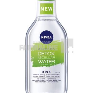 Nivea 89297 Apa micelara urban detox 400 ml