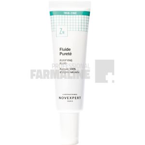 Novexpert Trio-Zinc Fluid Purifiant pentru piele cu imperfectiuni ten normal/mixt 30 ml