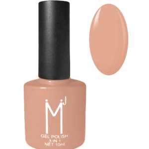 Oja semipermanenta 3 in 1, MJ Gel Polish, Nuanta 023 Caramel and Cookies, 10 ml