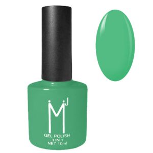 Oja semipermanenta 3 in 1, MJ Gel Polish, Nuanta 086 Fresh Green, 10 ml