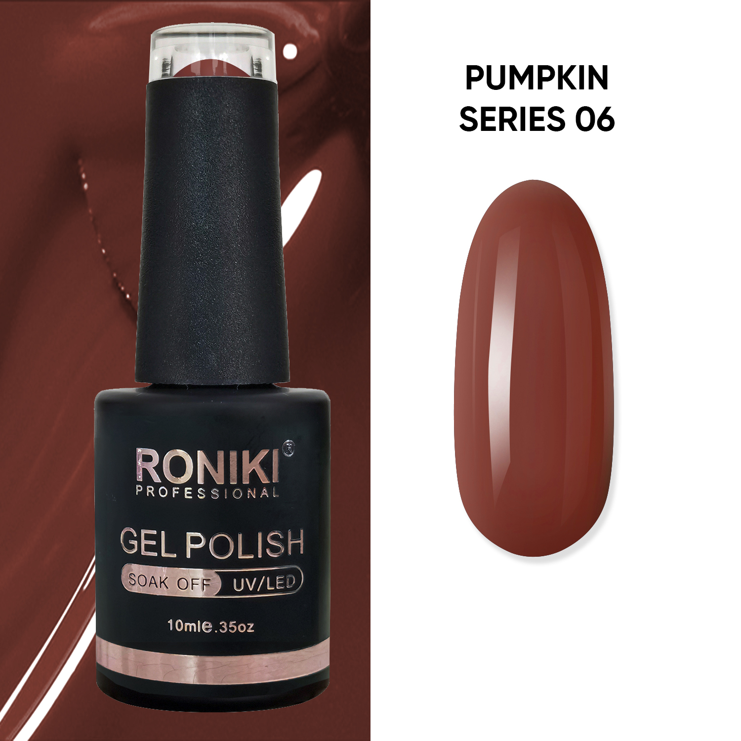 Oja Semipermanenta Roniki Pumpkin Colors 06 Oja Semipermanenta Roniki Pumpkin Colors 06