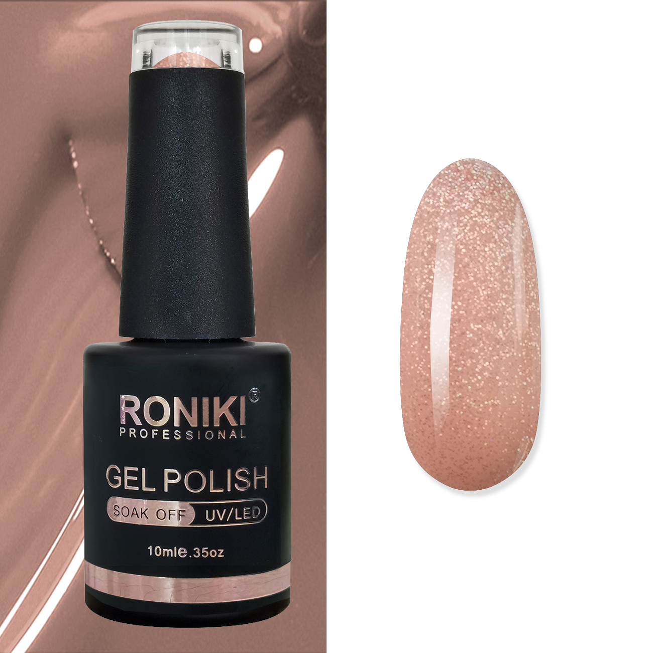 Oja Semipermanenta Roniki Rainbow Gel Color 03 Oja Semipermanenta Roniki Rainbow Gel Color 03