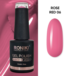 Oja Semipermanenta Roniki Rose Red 06