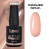 Oja Semipermanenta Roniki Transparent Red KE54