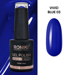Oja Semipermanenta Roniki Vivid Blue 03