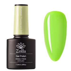 Oja Semipermanenta Zolla Hema Free Summer Fruorescent 040 - 7.3ml