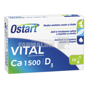 Ostart Vital Ca 1500 + D3 10 plicuri
