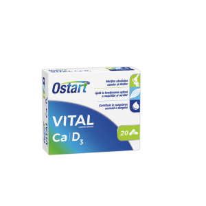 Ostart Vital Ca+D3 x 20cpr