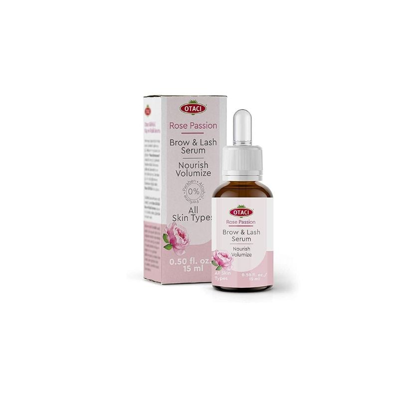 Ser pentru sprancene si gene Rose Passion, 15 ml, OTACI Ser pentru sprancene si gene Rose Passion, 15 ml, OTACI