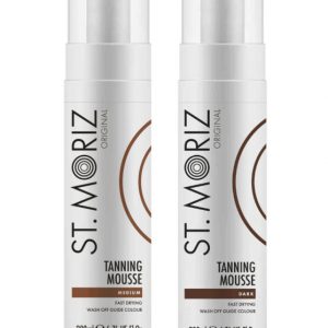 Pachet Combo Advanced Pentru Autobronzare Profesionala St Moriz Cu Spuma Medium Si Spuma Dark