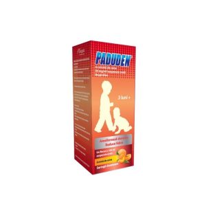 Paduden sirop pentru copii 3 luni + cu aroma de caise 20 mg/ml 100 ml