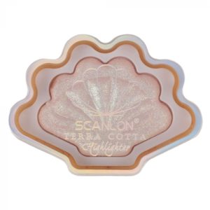 Paleta iluminatoare in forma de scoica Nova Kiss Terracotta 01 Stellar, 8 g