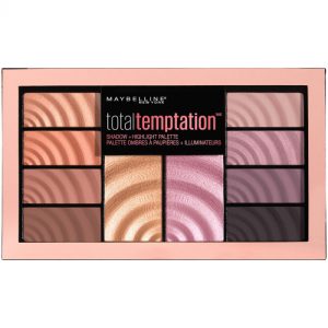 Paleta multifunctionala pentru machiaj Maybelline New York Total Temptation, 12 g