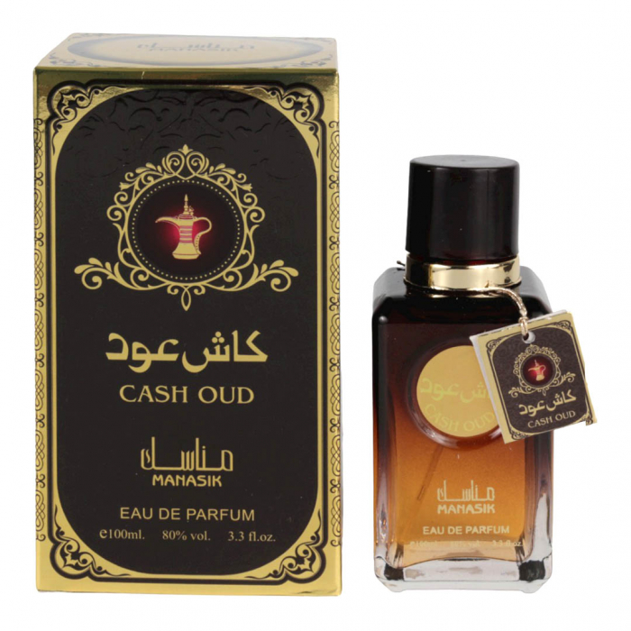 Parfum oriental unisex Cash Oud by Manasik Eau De Parfum, 100 ml Parfum oriental unisex Cash Oud by Manasik Eau De Parfum, 100 ml