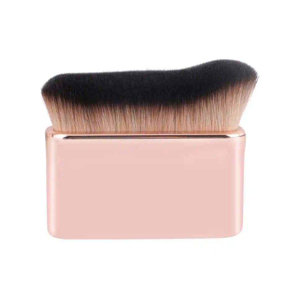 Pensula MakeUp Countouring si Aplicarea Fondului de Ten, Gold Pensula MakeUp Countouring si Aplicarea Fondului de Ten, Gold