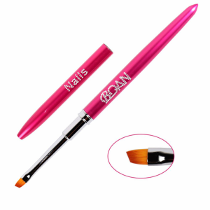 Pensula Oblica Tip Stilou Fucsia Nr. 4