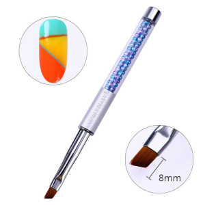 Pensula Unghii Gel Oblica - Blue Caviar