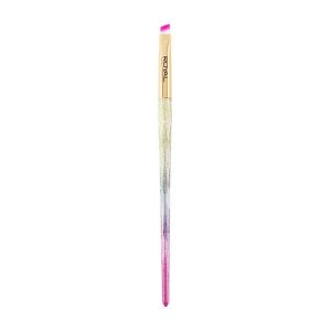 Pensula unghiulara pentru sprancene ROYAL Prismatic Angled Eye Brow Brush, 17 cm