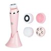 Perie Electrica De Curatare Faciala 4 in 1, Rose Perie Electrica De Curatare Faciala 4 in 1, Rose