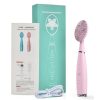 Perie Electrica pentru Ten, Curatare Faciala cu Vibratii, Waterproof, USB YJK-038 ROZ