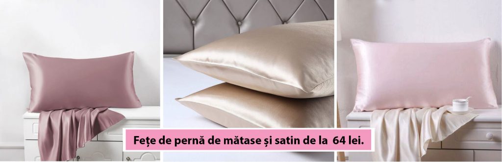 Față de pernă de mătase - Secretul unui ten curat și tânăr