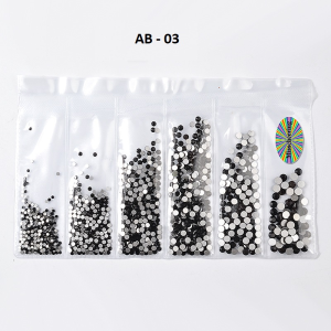 Pietricele Unghii Diverse marimi Nail Art - AB03
