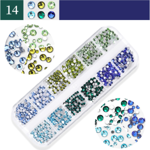 Pietricele Unghii Diverse Marimi si Culori - 14