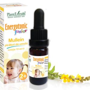 PlantExtrakt Energotonic junior Mullein picături de urechi 15ml