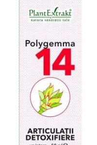 PlantExtrakt Polygemma 14 ( articulatii-detoxifiere ) x 50 ml