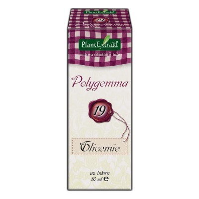 PlantExtrakt Polygemma 19 ( glicemie ) x 50 ml PlantExtrakt Polygemma 19 ( glicemie ) x 50 ml