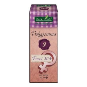 PlantExtrakt Polygemma 9 ( femei 50 + ) x 50 ml