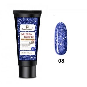 Polygel Jelly Glitter FSM 30ml - 08