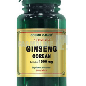 Ginseng Corean 1000 mg 60 tablete