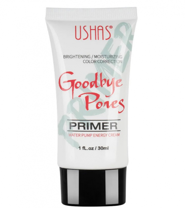 Primer machiaj pentru diminuarea porilor Ushas Goodbye Pores 01, 30 ml Primer machiaj pentru diminuarea porilor Ushas Goodbye Pores 01, 30 ml