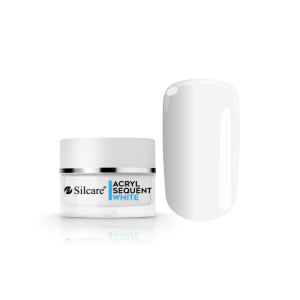 Pudra Acrilica Base One Silcare-Sequent White 12g