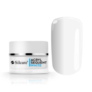 Pudra Acrilica Silcare Alb - 36g