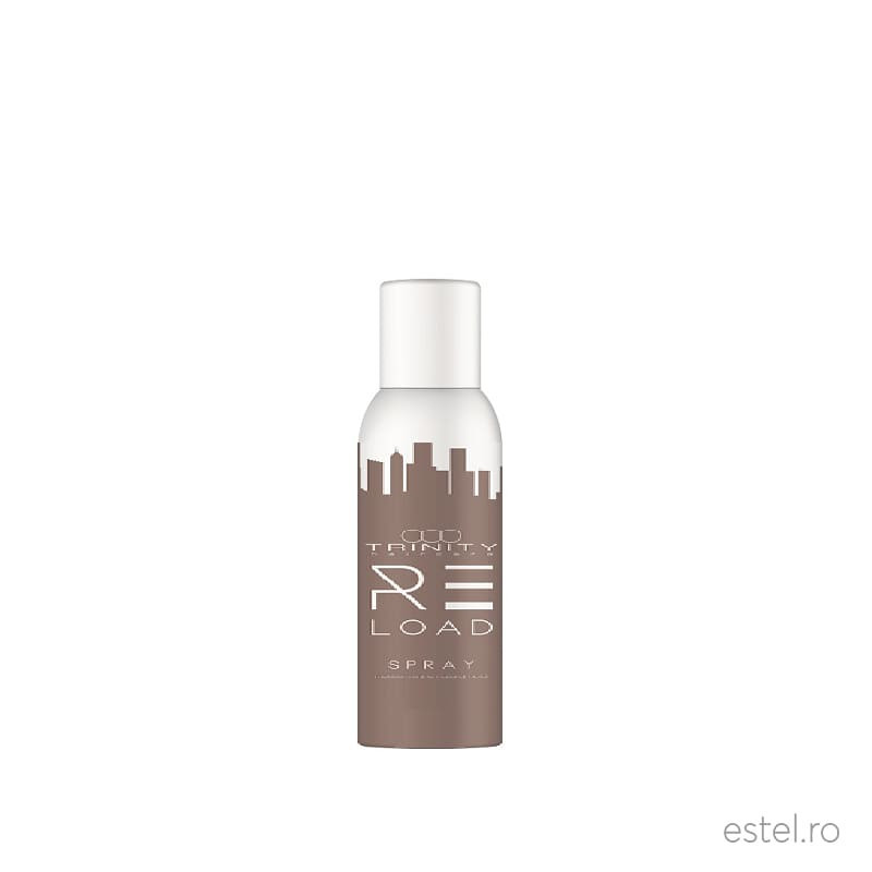Reload Trinity Haircare Spray pentru par fixare elastica 100 ml Reload Trinity Haircare Spray pentru par fixare elastica 100 ml
