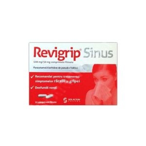 Revigrip Sinus x 20 de comprimate filmate