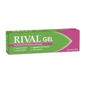 Rival gel 20mg/g 20g