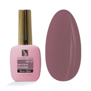 Rubber Base Annette Nails Dark French Chocolate DF-07