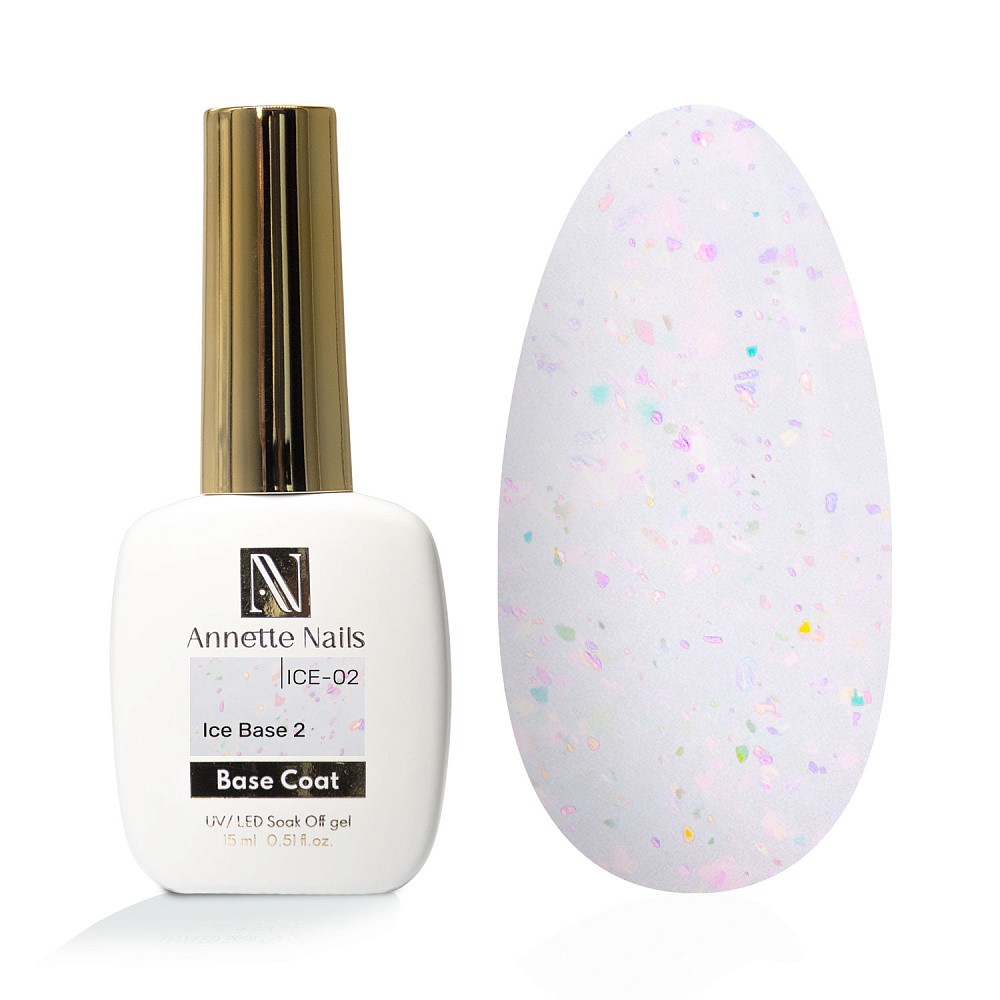 Rubber Base Annette Nails Ice Base ICE-02 Rubber Base Annette Nails Ice Base ICE-02