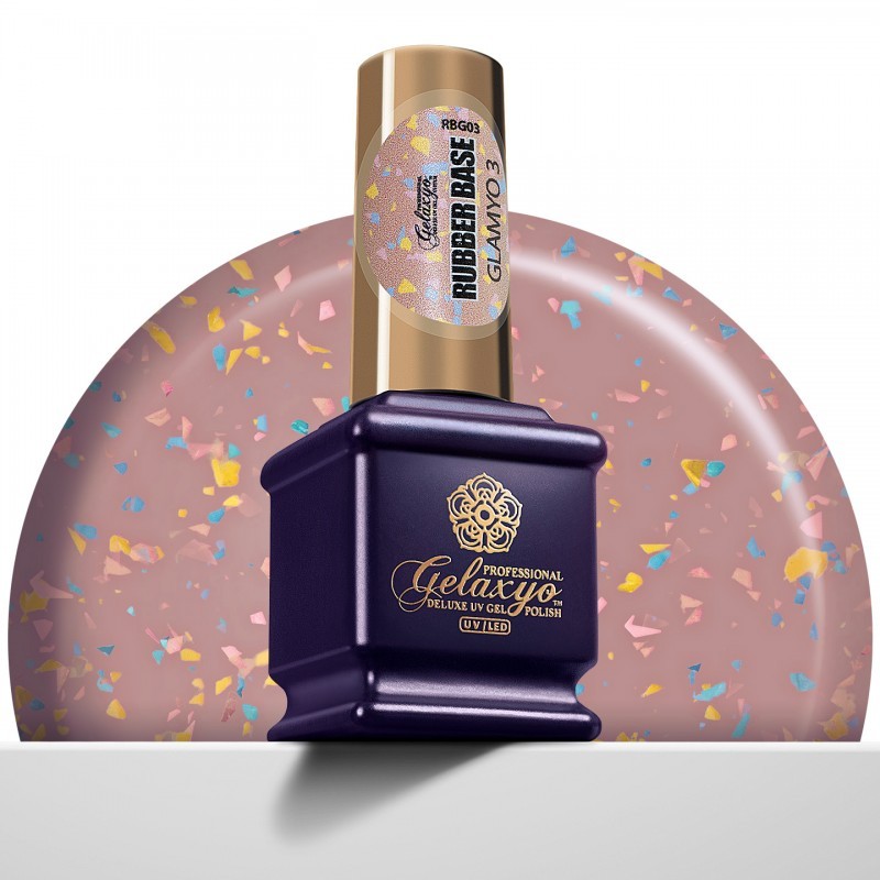 Rubber Base Glamyo - 03 15ml Rubber Base Glamyo - 03 15ml