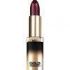 Ruj L Oreal Paris Color Riche Gold Obsession, Plum Gold