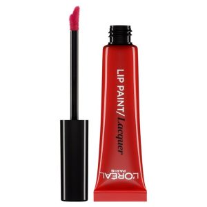 Ruj Lichid L Oreal Paris Infallible Lip Paint Lacquer 105 Red Fiction, 8 ml