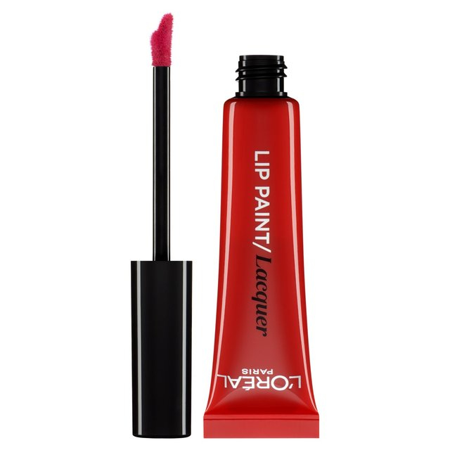 Ruj Lichid L Oreal Paris Infallible Lip Paint Lacquer 105 Red Fiction, 8 ml Ruj Lichid L Oreal Paris Infallible Lip Paint Lacquer 105 Red Fiction, 8 ml