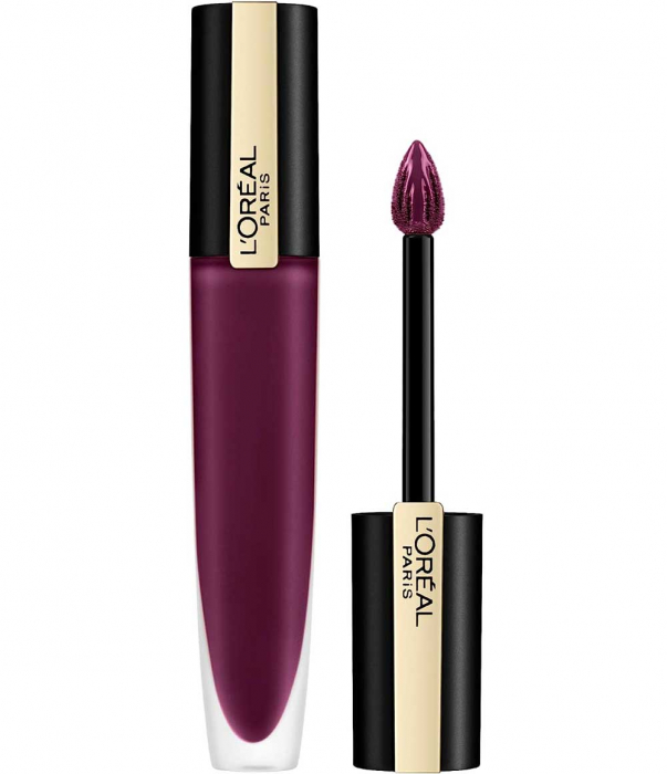 Ruj lichid mat L Oreal Paris Rouge Signature 131 I Captivate, 7 ml Ruj lichid mat L Oreal Paris Rouge Signature 131 I Captivate, 7 ml