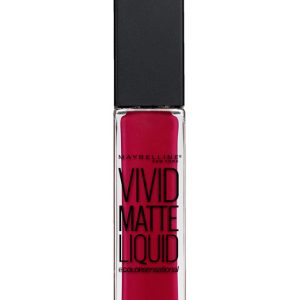 Ruj lichid mat Maybelline New York Color Sensational Vivid Matte Liquid, 30 Fuchsia, 8 ml